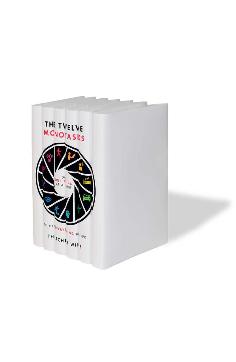 Juniper Books The Twelve Monotasks Do One Thing at a Time to Do Everything Better, Alternate, color, White