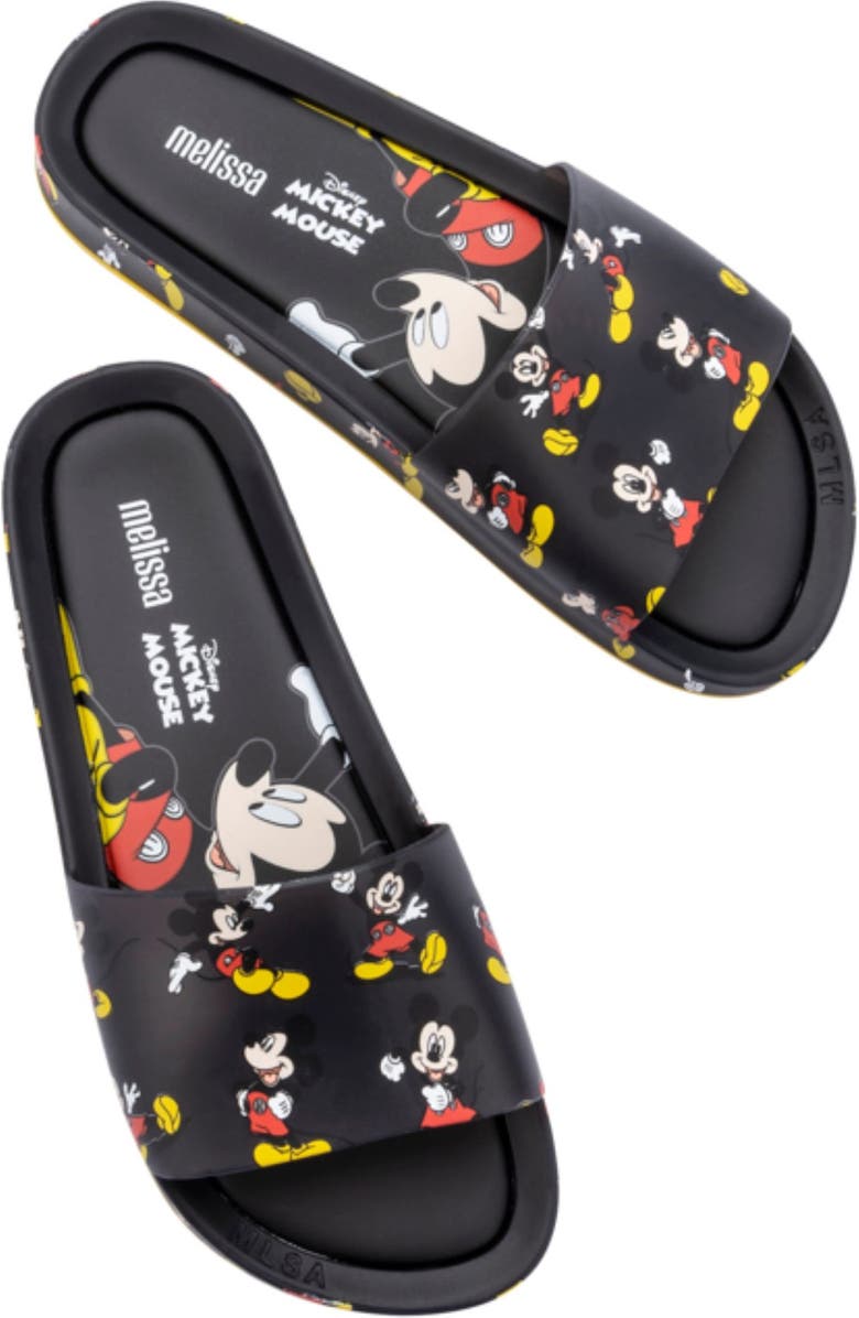 Melissa Mickey & Friends Beach Slide Sandal, Alternate, color,