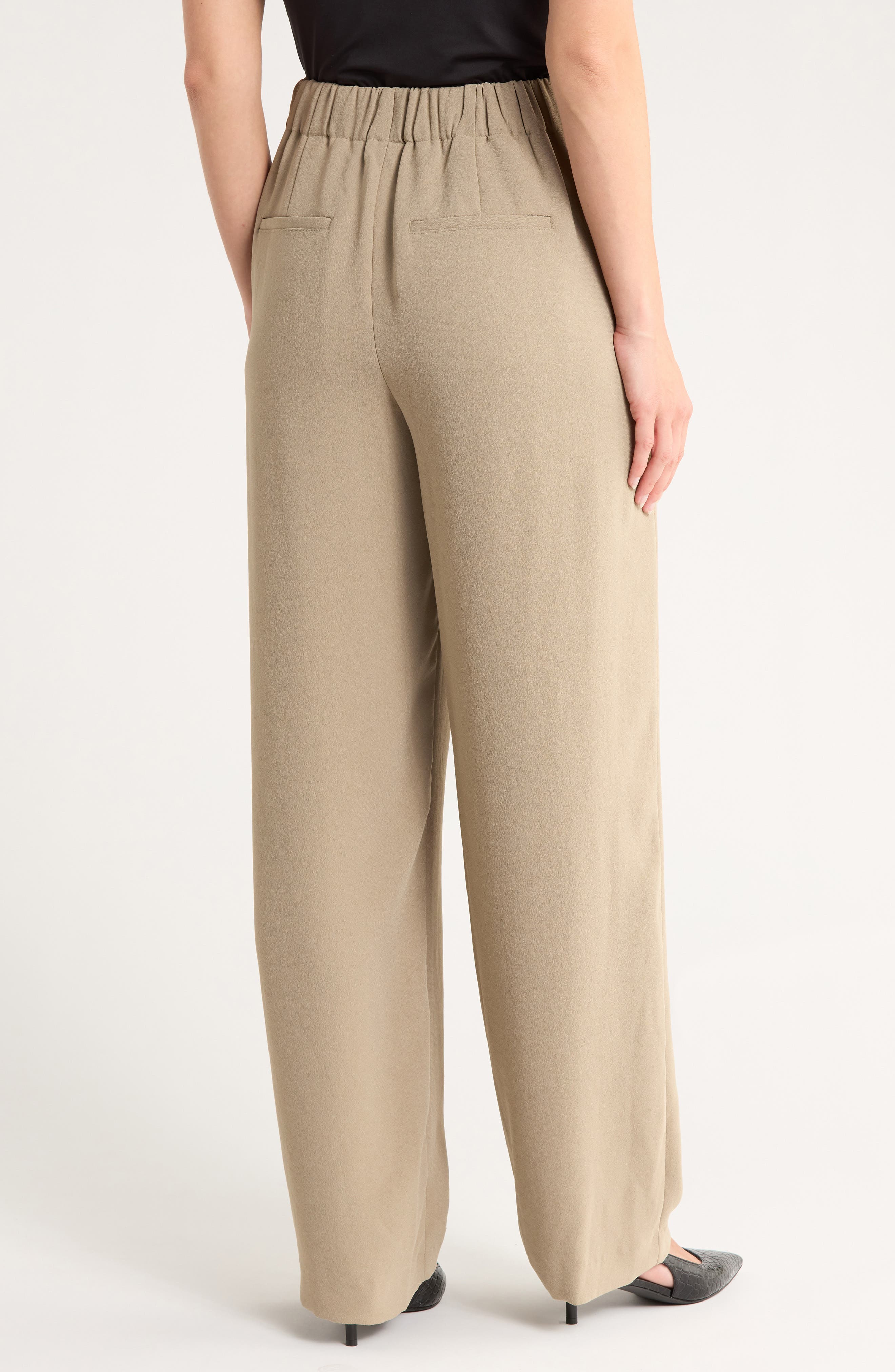 Straight Leg Pull-On Pants - image 4