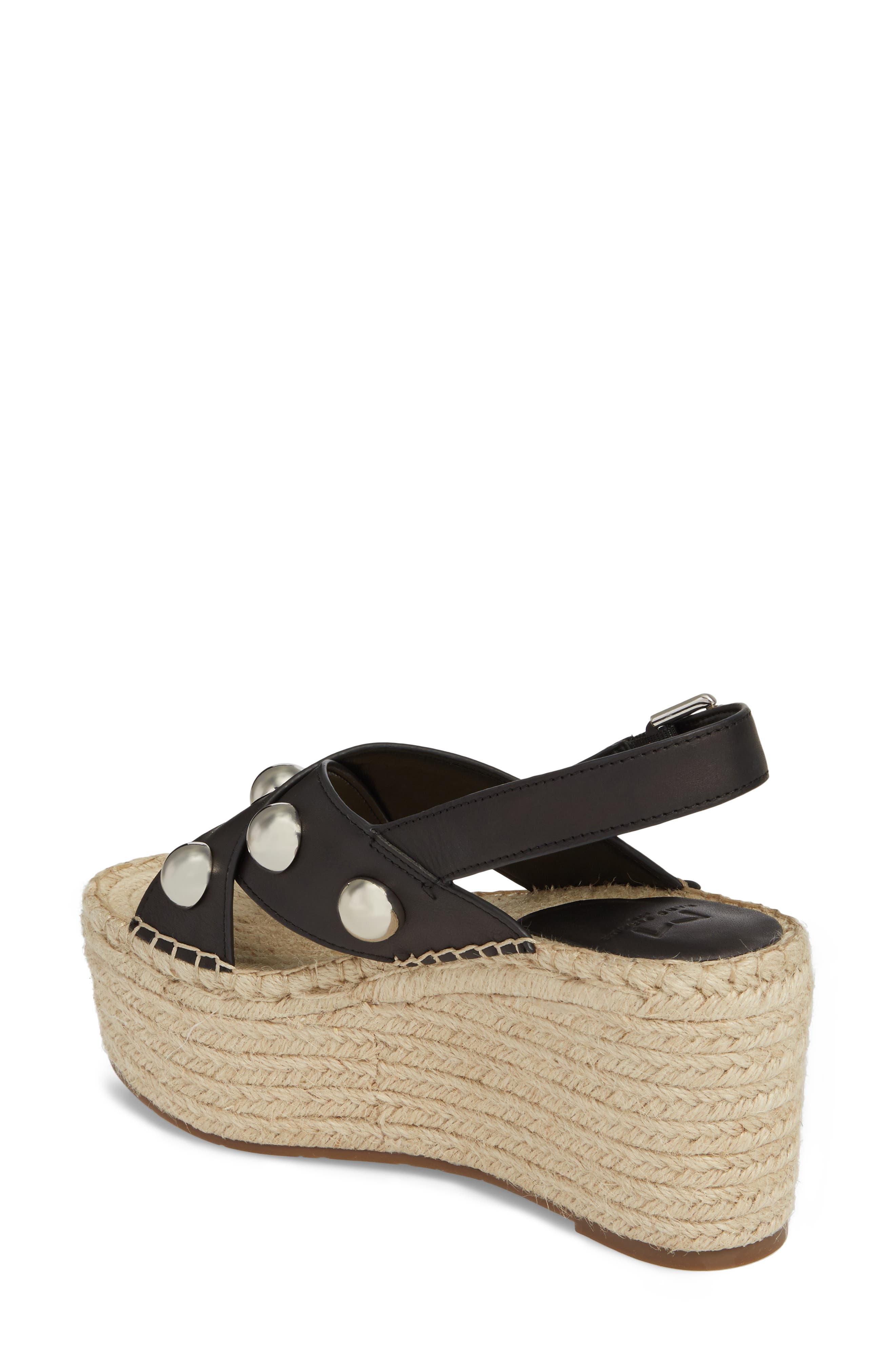 Marc Fisher LTD Rella Espadrille Platform Sandal, Alternate, color, 