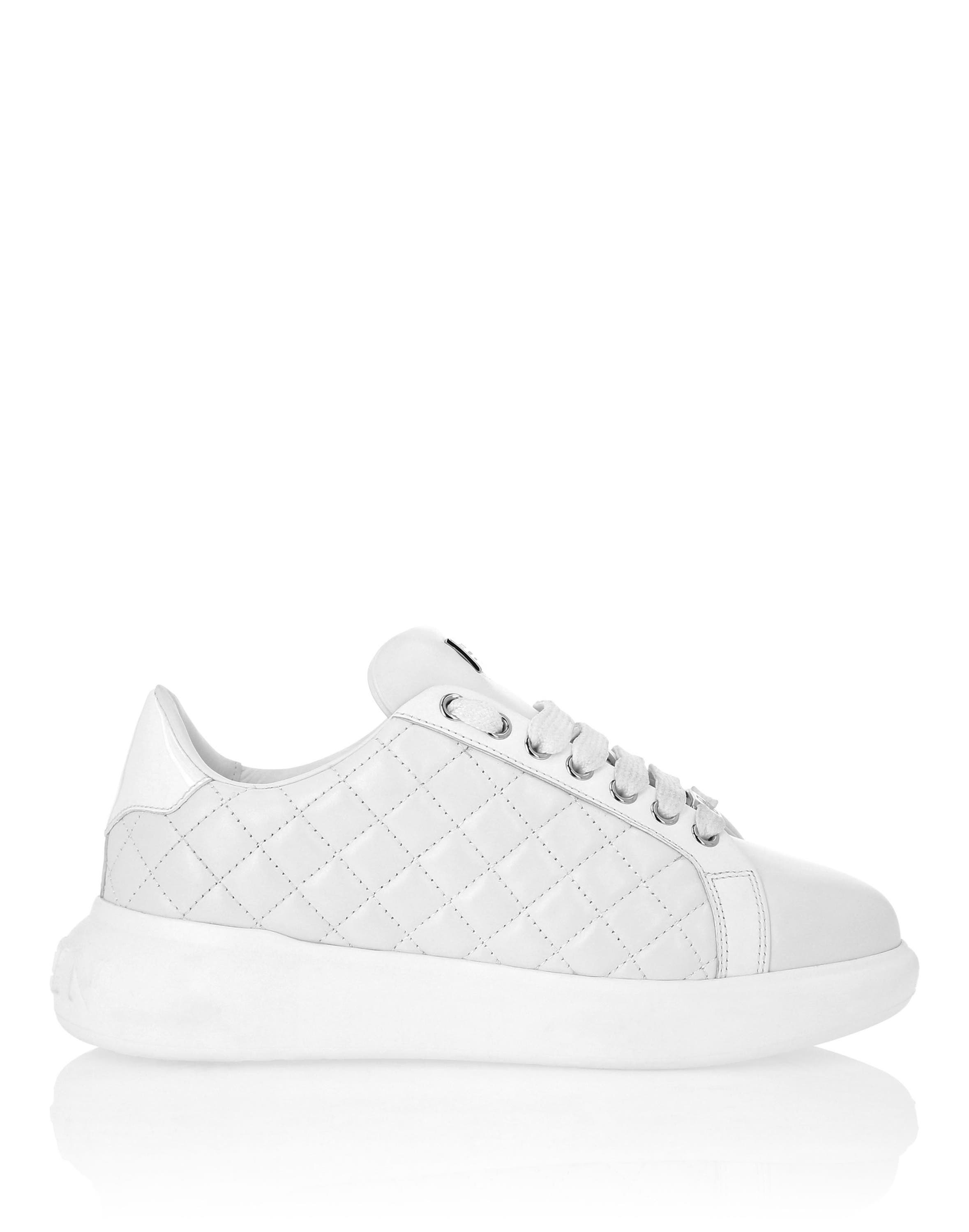 Low Top Sneakers Matelasse Women, Alternate, color, white