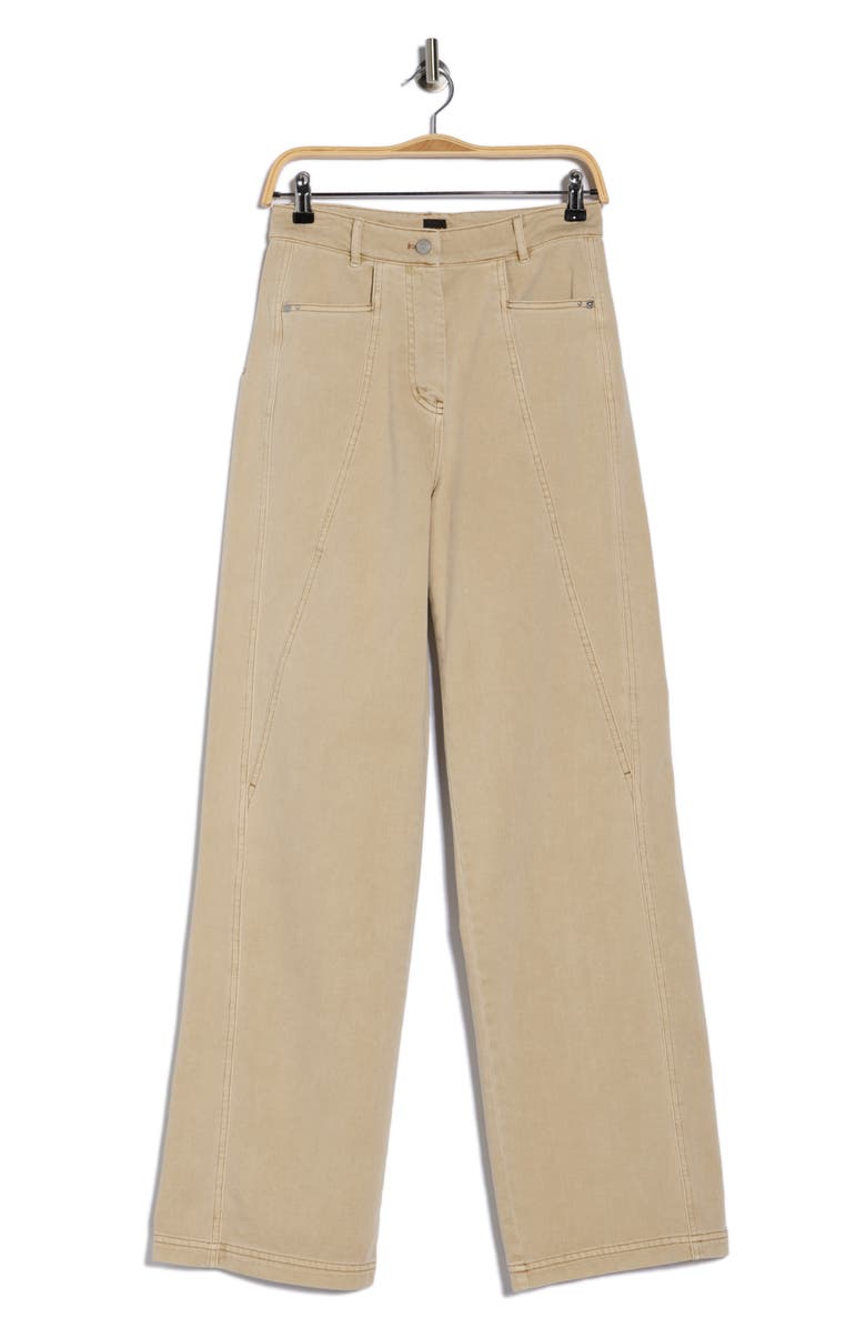 BOSS Orange Marlina Cotton Utility Pants, Alternate, color, Rust/ Copper