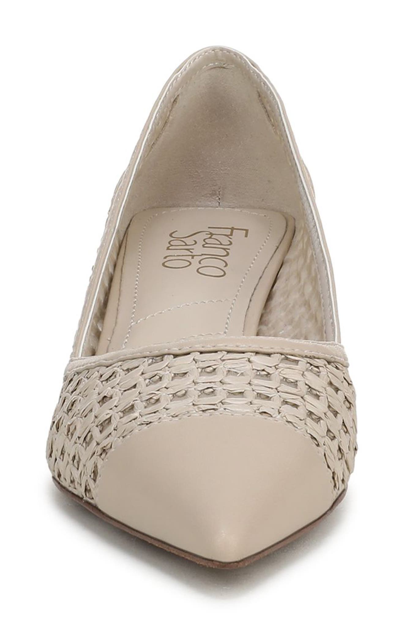 Jarelie Pointed Toe Pump, Alternate, color, BEIGE