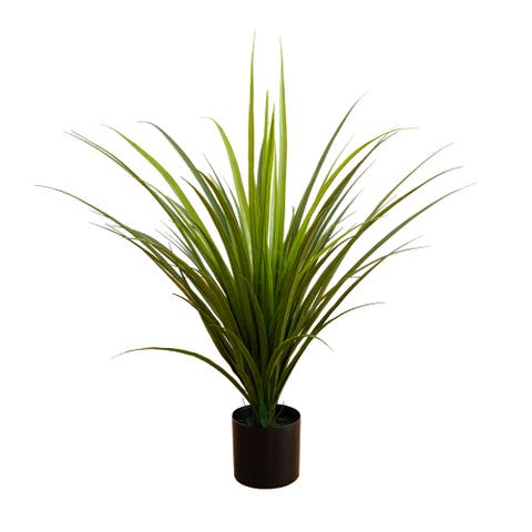 2-ft  UV Resistant Artificial Grass Plant (Indoor/Outdoor)