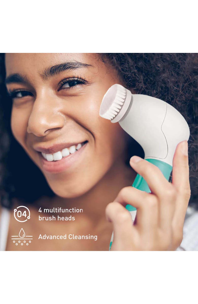 PURSONIC Complete Skincare Bundle - Advanced Facial & Body Cleansing Brush + Anti-Aging Serum Set + 5-Pack Charcoal Sheet Masks, Alternate, color, Multicolor