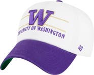'47 Men's '47 White Washington Huskies Gridiron Clean Up Adjustable Hat