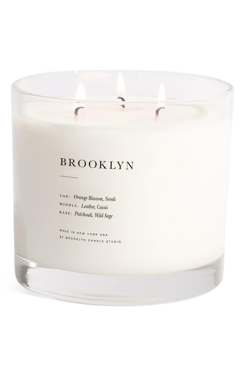 BROOKLYN CANDLE STUDIO Brooklyn XL 3-Wick Candle, Main, color, Brooklyn