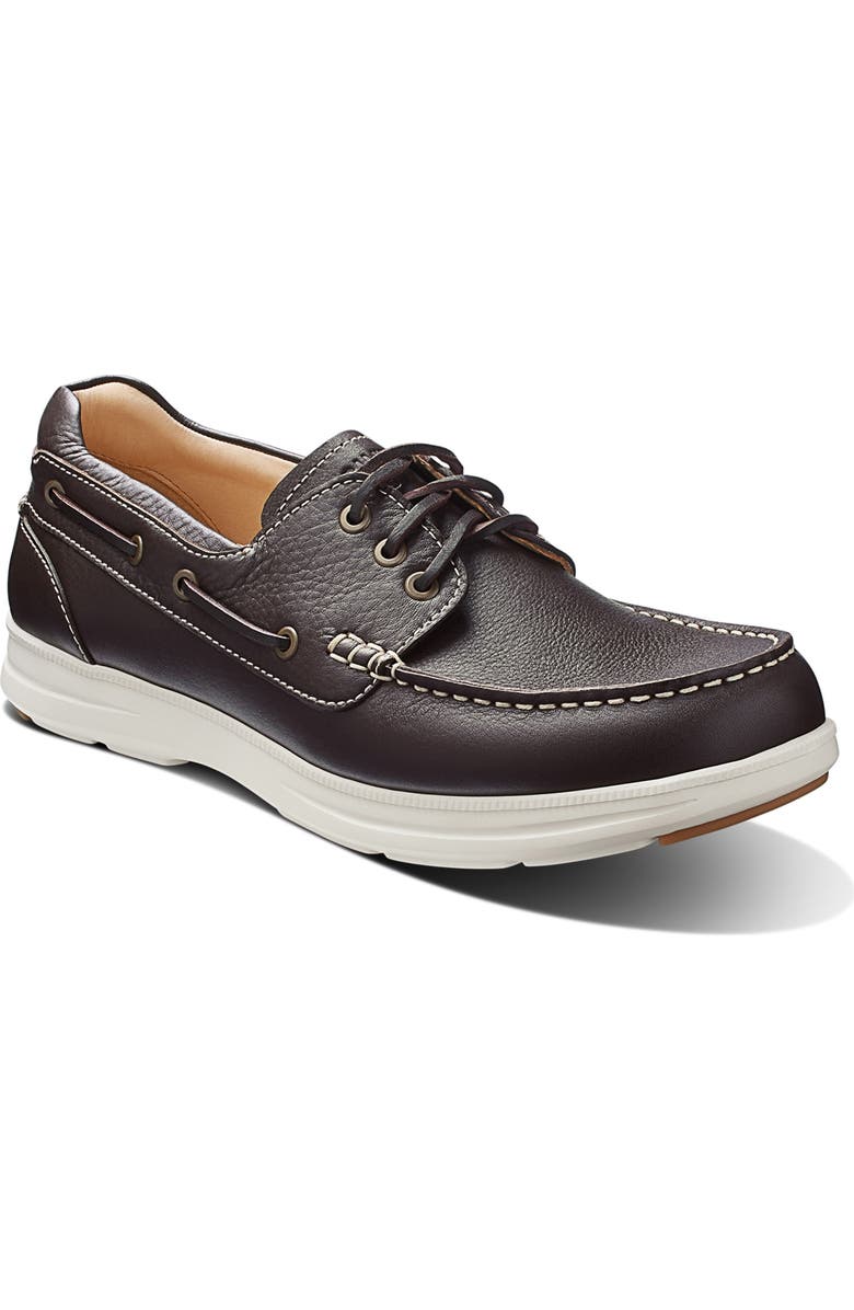 Samuel Hubbard New Endeavor Moc Toe Boat Shoe, Main, color,