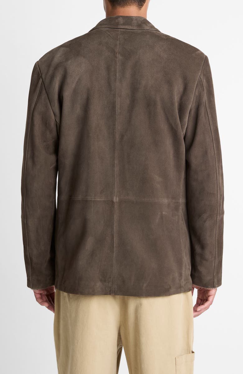 Vince Brown Suede Sport Coat, Alternate, color, Downtown