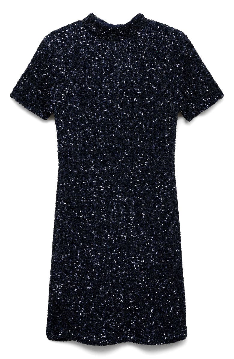 MANGO Sequin Minidress, Alternate, color, 