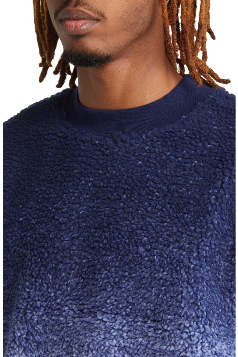 Overlook Fleece Sweatshirt, Alternate, color, DRESS BLUES