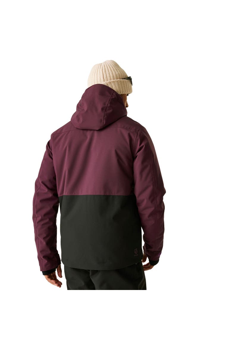 Baseplate Iii Ski Jacket, Alternate, color, Black and Fig