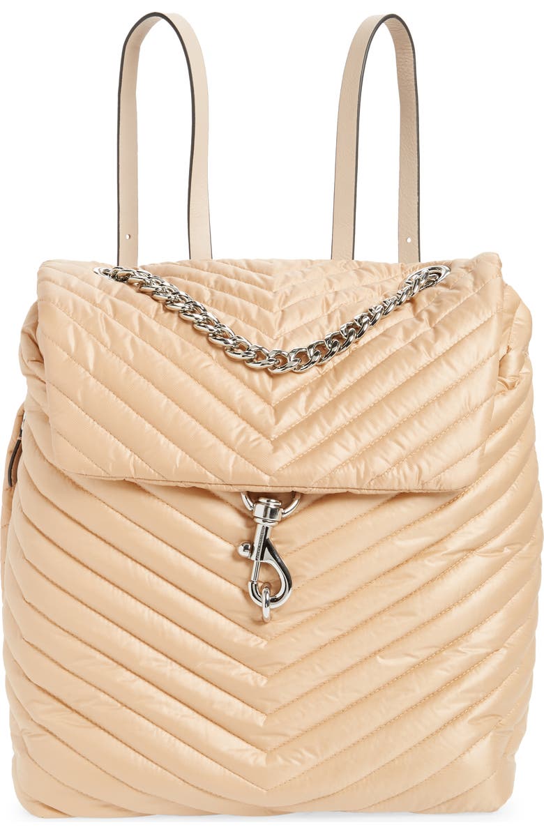 Rebecca Minkoff Edie Quilted Backpack, Main, color,