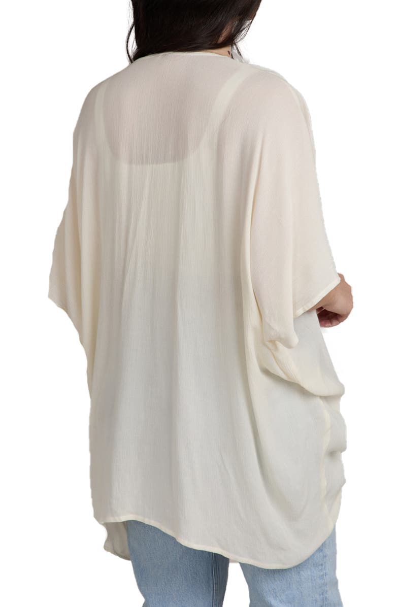 Gathered Ruched Duster
