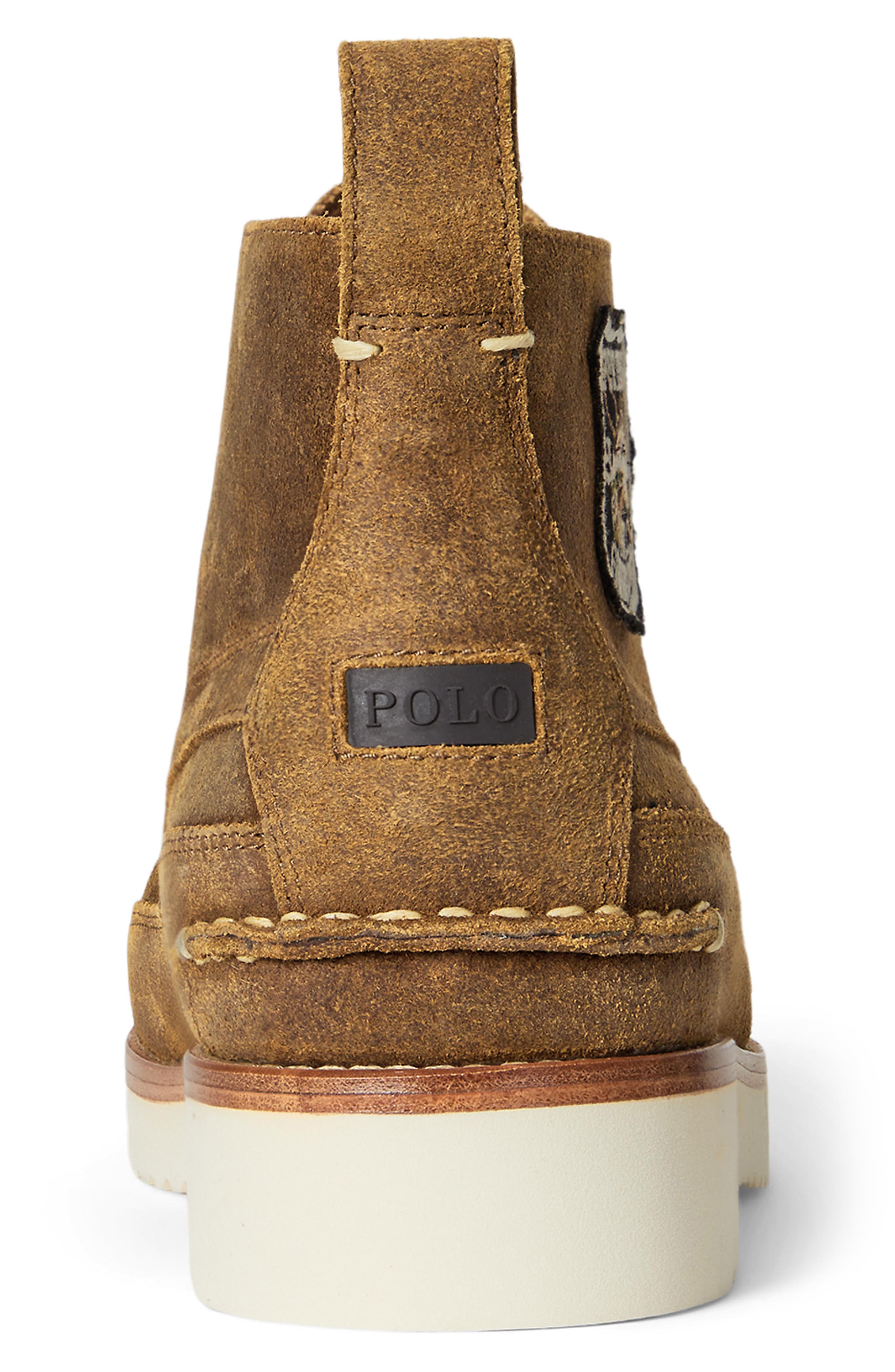 Polo Ralph Lauren Ranger Work Boot, Alternate, color, Desert Tan