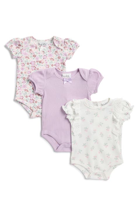 Assorted 3-Pack Bodysuits (Baby)