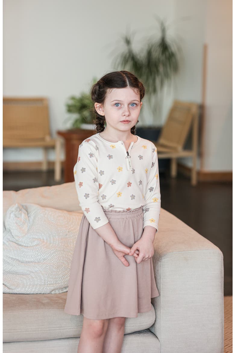 Kids' Rib Skirt, Alternate, color, MAUVE