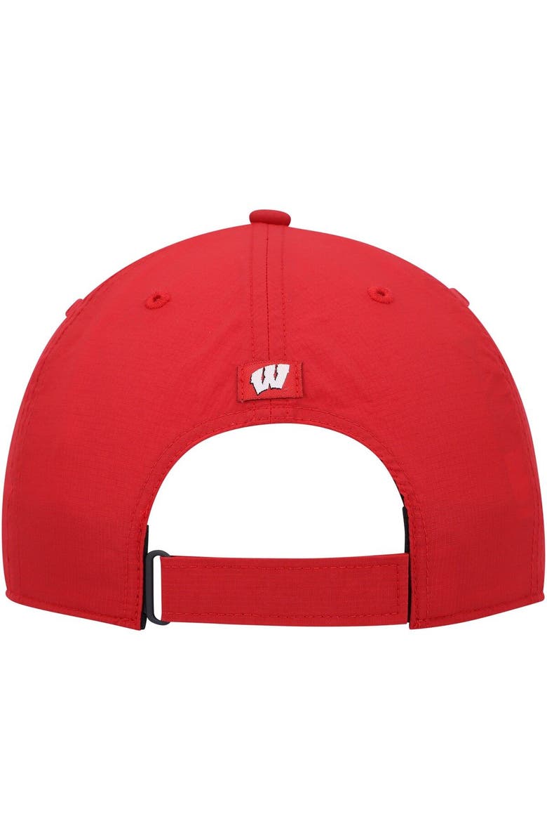 '47 Men's '47  Red Wisconsin Badgers Microburst Clean Up Adjustable Hat, Alternate, color, 
