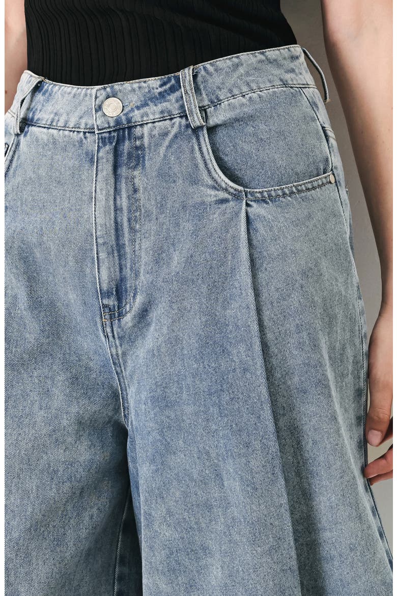 Culotte Pant, Alternate, color, LIGHT DENIM