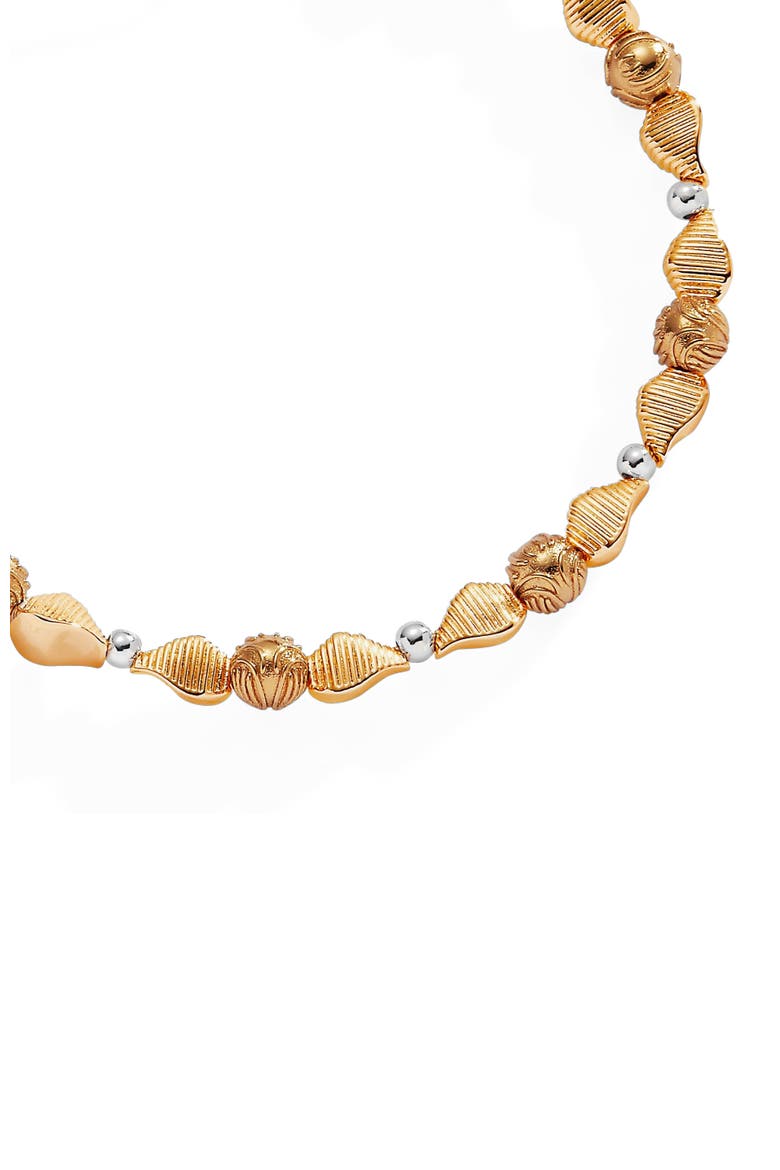 Harry Potter™ Golden Snitch Beaded Bangle Bracelet, Alternate, color, Two Tone