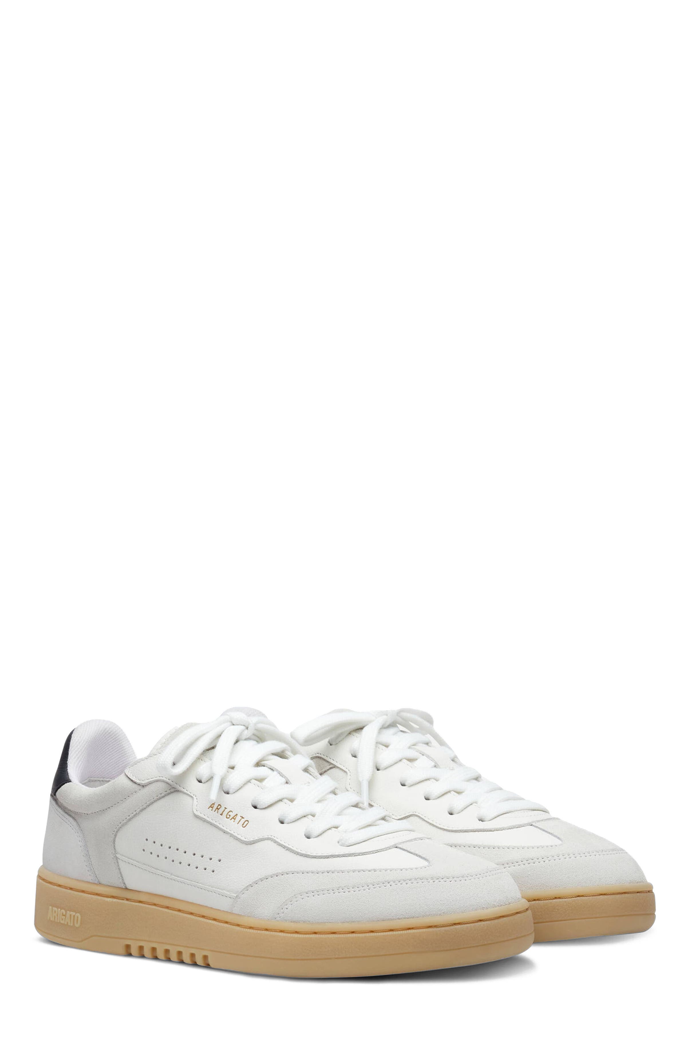 Axel Arigato Dice T-Toe Suede Sneaker - Women's, Alternate, color, White/Gum