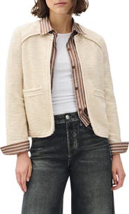 rag & bone Clarice Cotton Blend Jacket