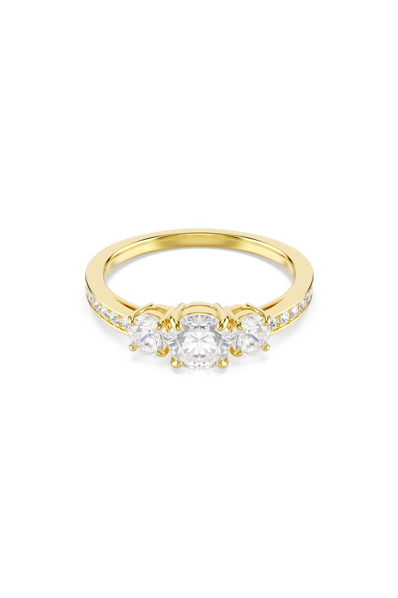 Stilla Crystal Ring, Main, color, GOLD/ WHITE