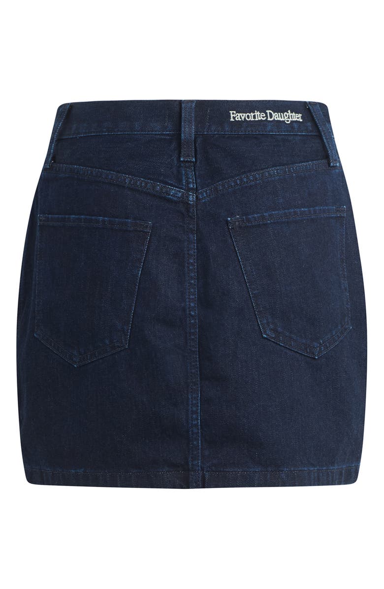 Favorite Daughter The Otto Denim Miniskirt, Alternate, color,