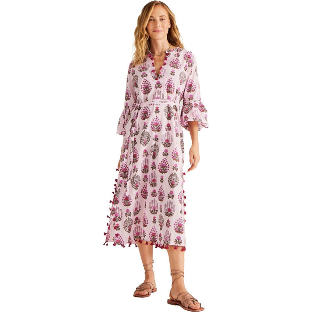 Calypso St Barth Calypso St. Barth Sarina Kaftan In French Spring Begonia