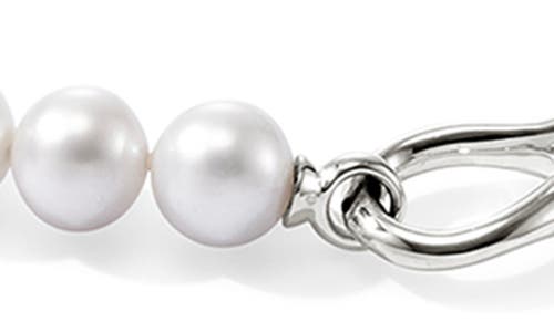 John Hardy Surf Silver Necklace In Silver