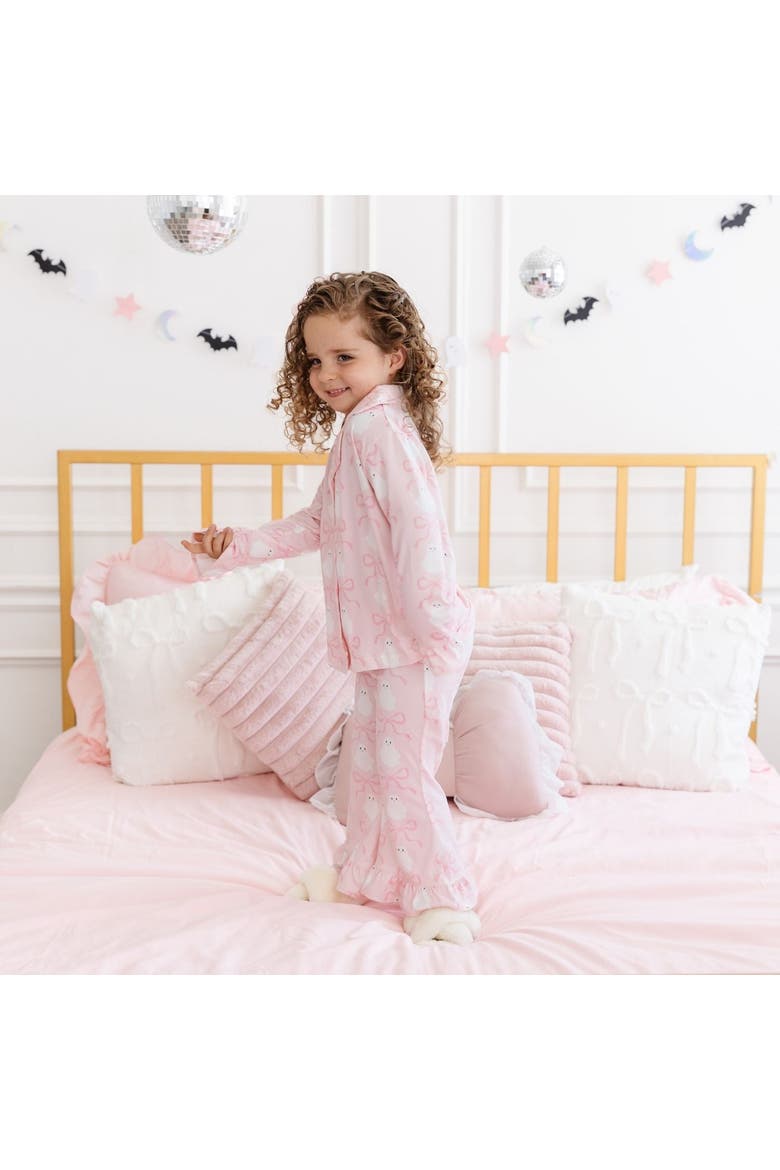 Ghost Halloween Lounge Set, Alternate, color, Soft Pink
