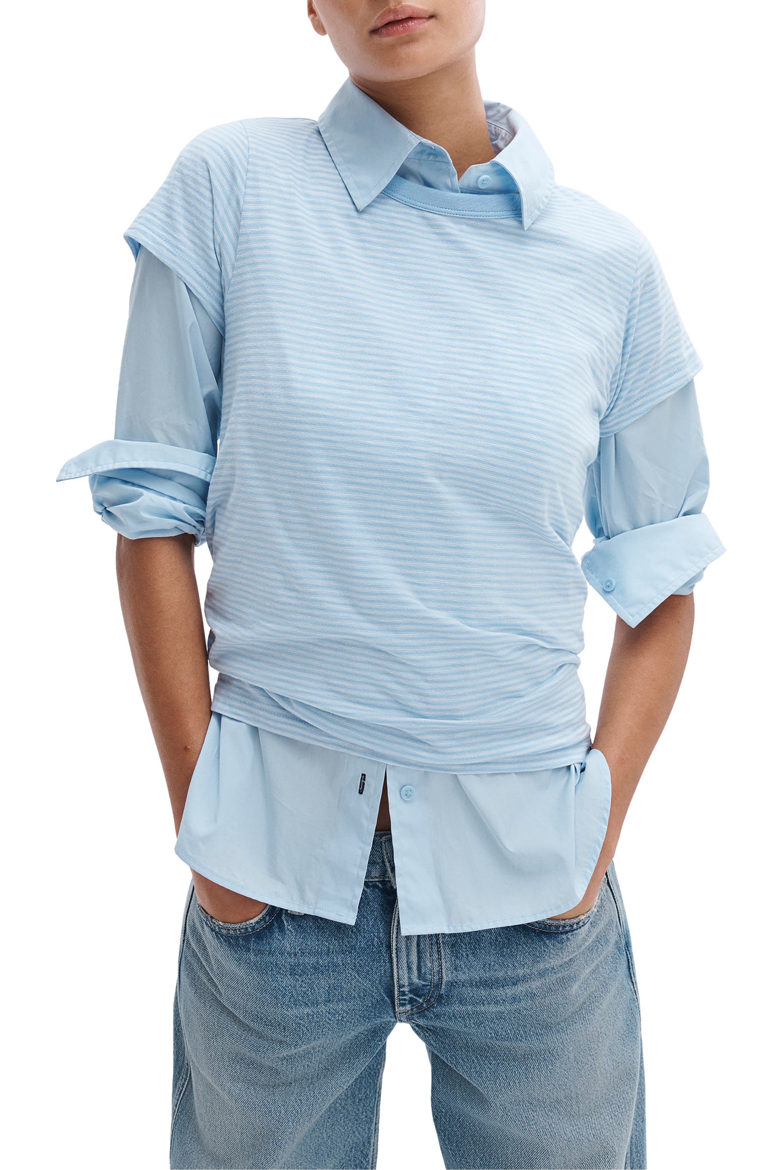PERIWINKLE WHITE BLUE MULTI