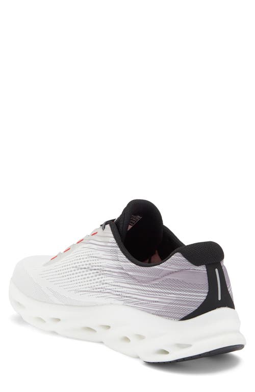 Skechers Go Run Swirl Tech Speed Sneaker In White/gray