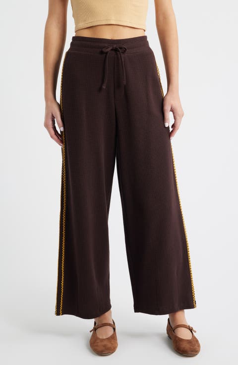 Piper Waffle Knit Ankle Sweatpants