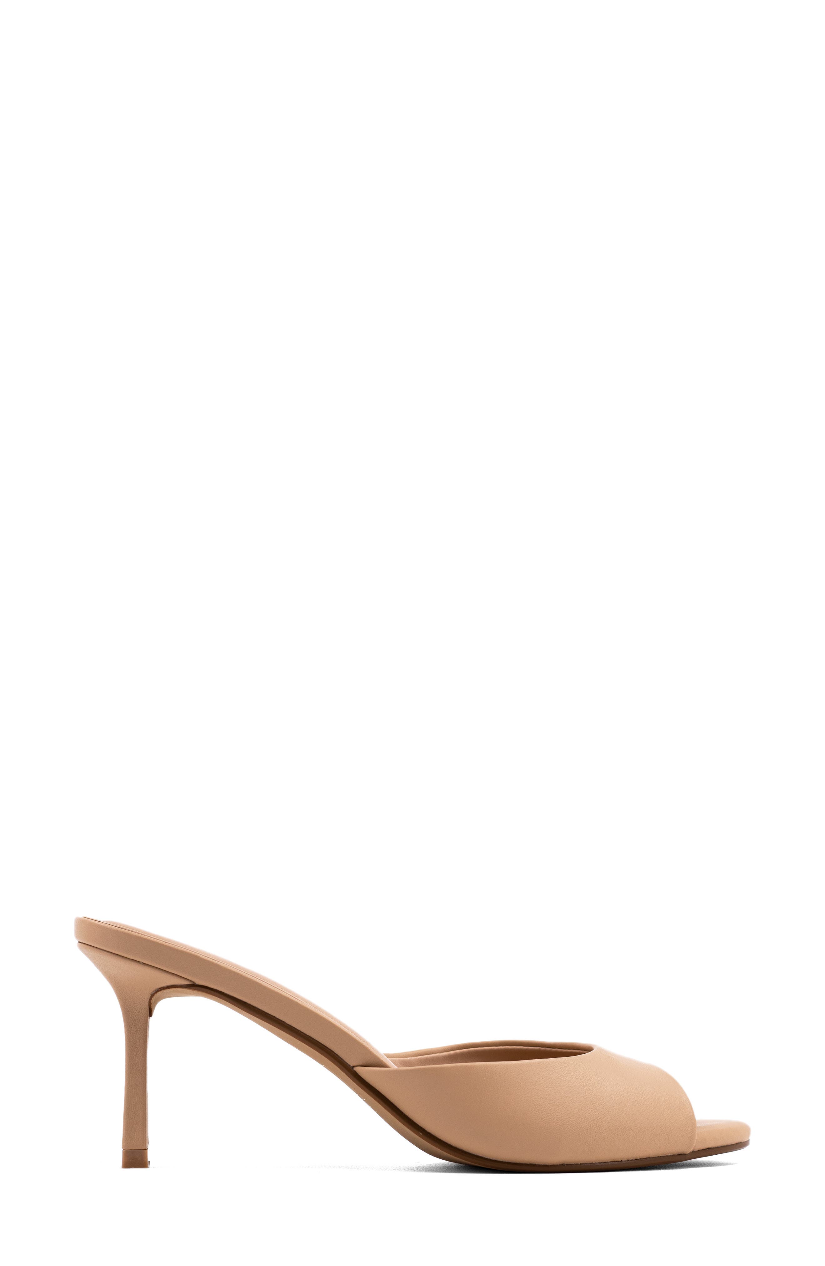 Elaine Slide Sandal, Alternate, color, NUDE