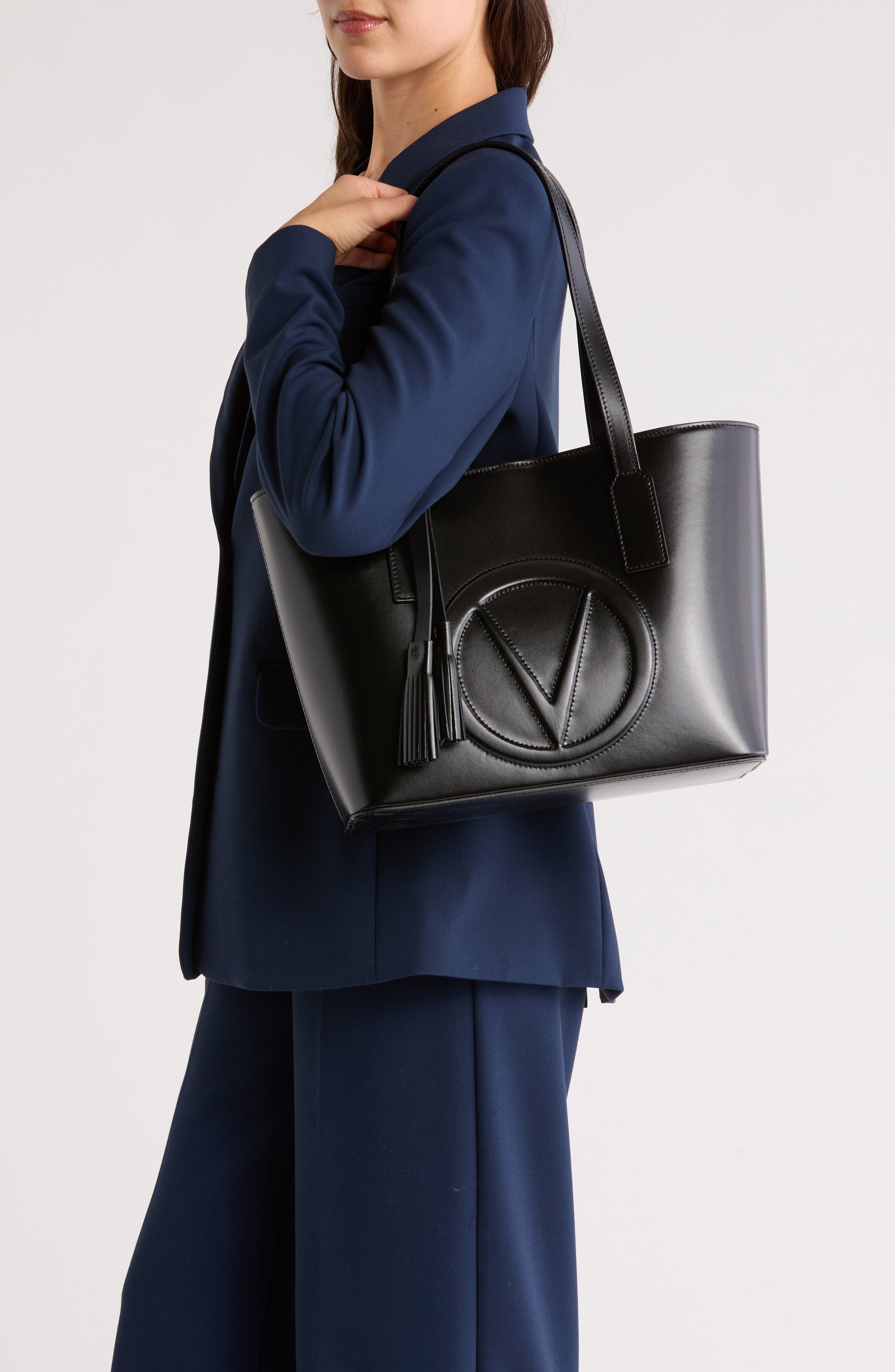 VALENTINO BY MARIO VALENTINO Prince Broderie Tote Bag, Alternate, color, 