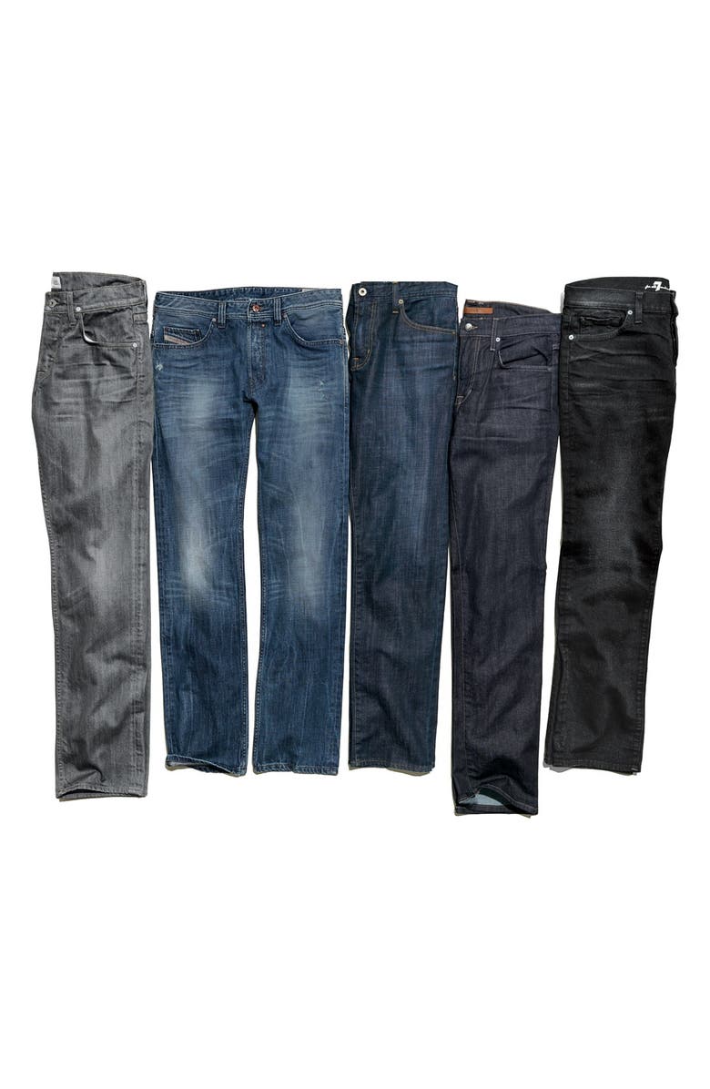 AG 'Graduate' Tailored Fit Straight Leg Jeans, Alternate, color, 