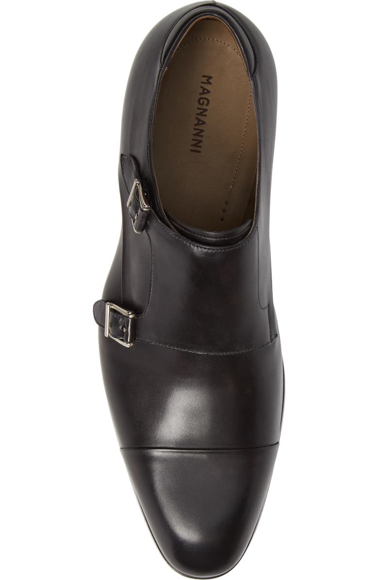 Magnanni Riva Double Monk Strap Shoe, Alternate, color,