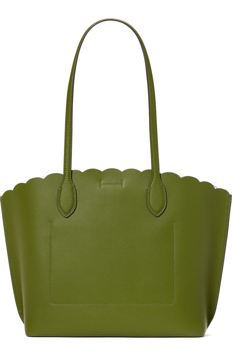 Kate Spade New York suite scallop crossgrain leather tote, Alternate, color,