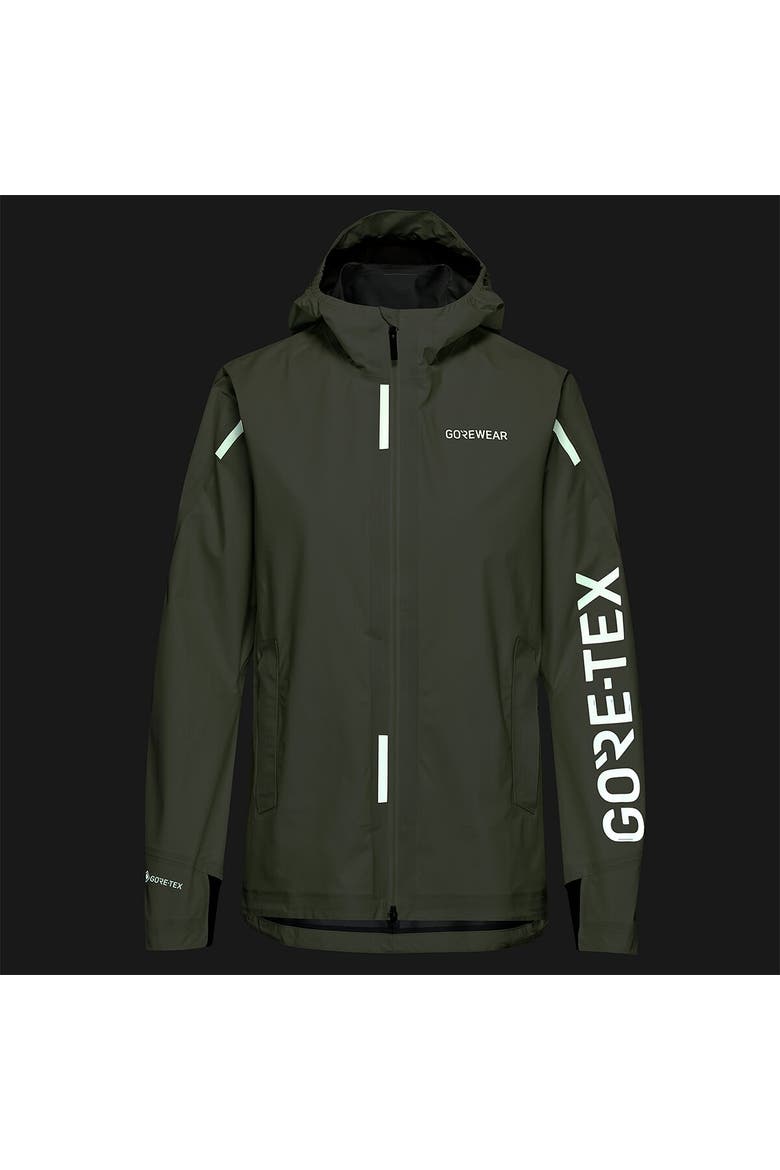 Concurve Gtx Lo Jacket - Women's, Alternate, color, Spring Green / Slate Green