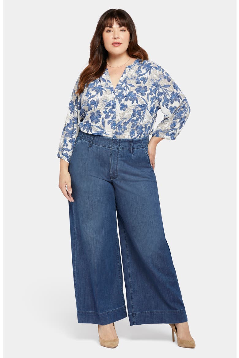 Mona High Waist Wide Leg Jeans, Alternate, color, REMINISCENT