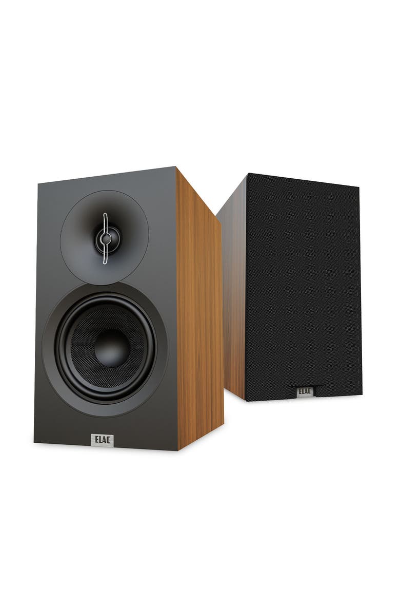 DB53 Debut 3.0 5.25 Inch Bookshelf Speakers - Pair, Main, color, Walnut