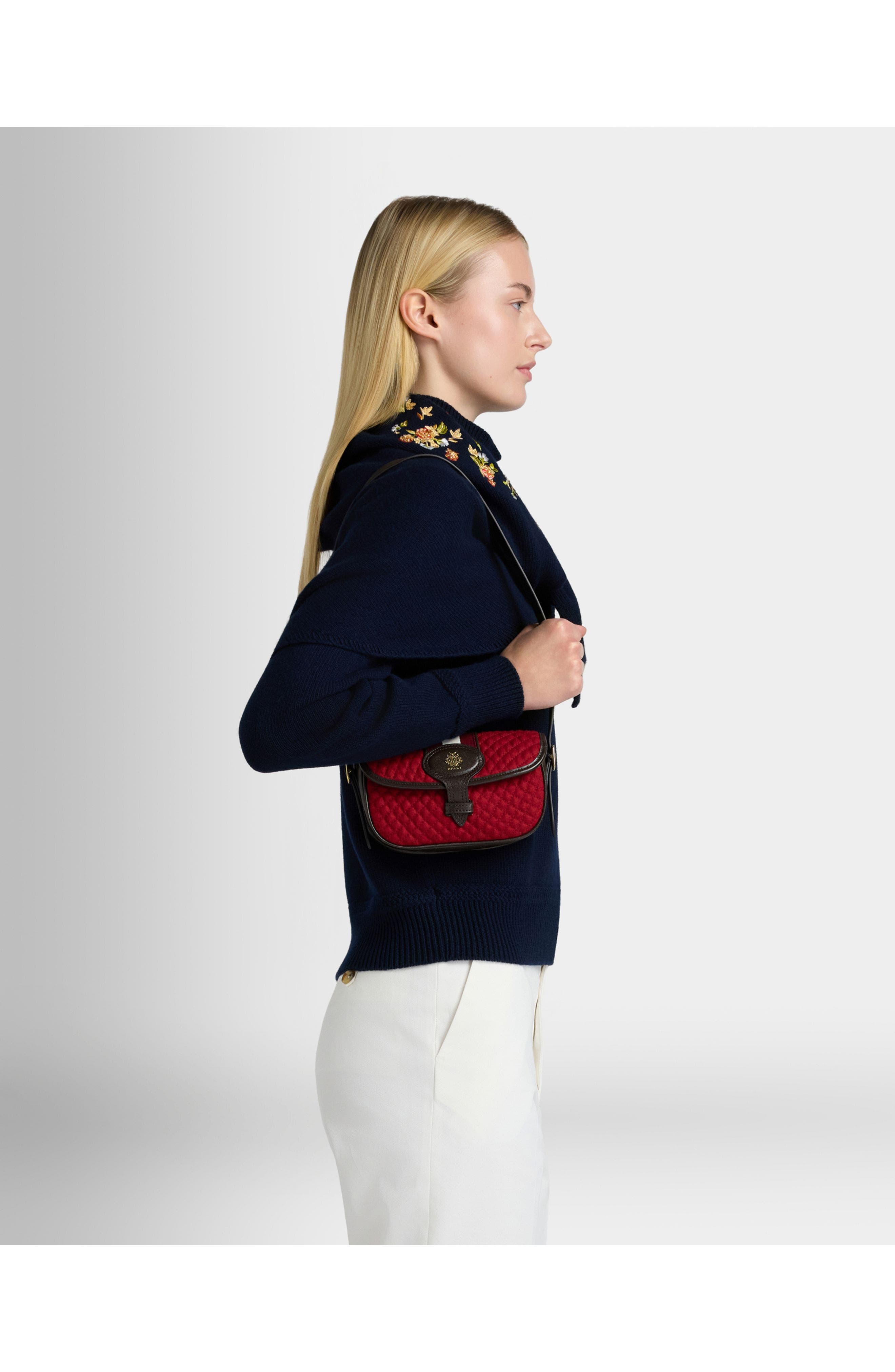 Bally Winter Capsule Minibag, Alternate, color, Red