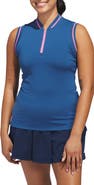 adidas Golf Ultimate 365 Sleeveless Golf Half Zip Top