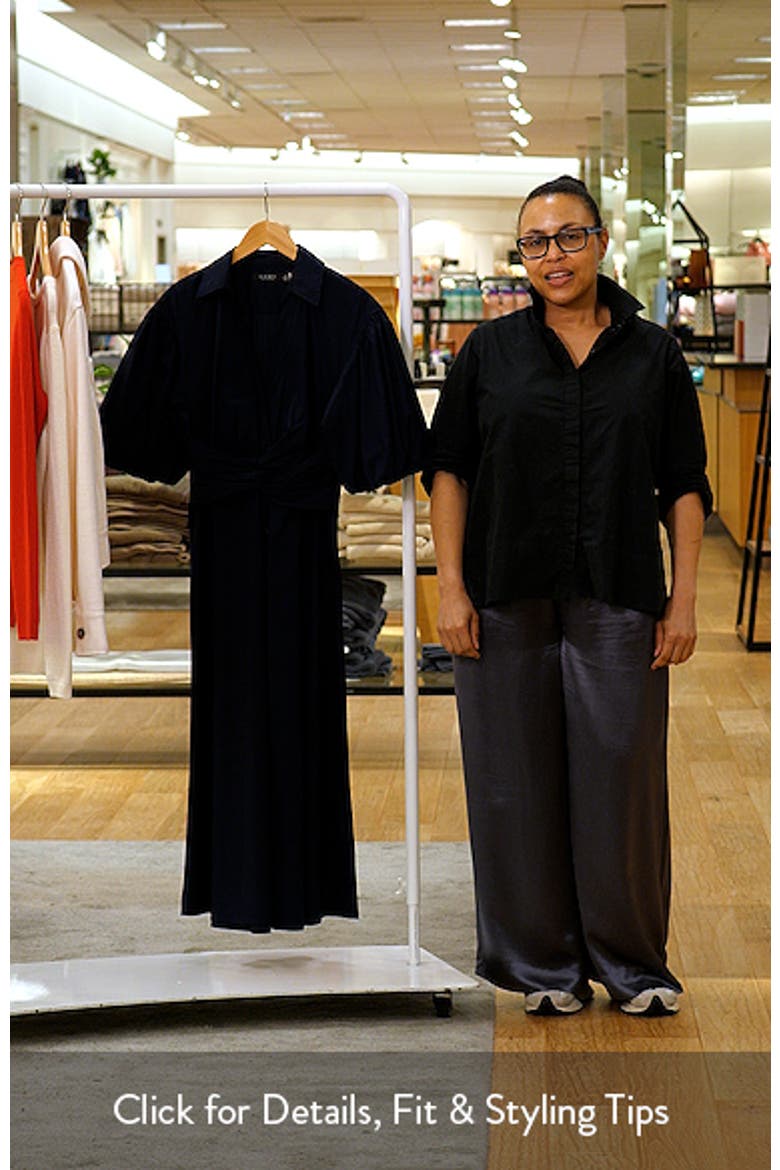 Poplin Midi Shirtdress video