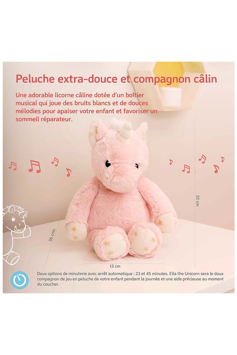 Ella the Unicorn™ Soothing Sound Machine, Alternate, color, PINK