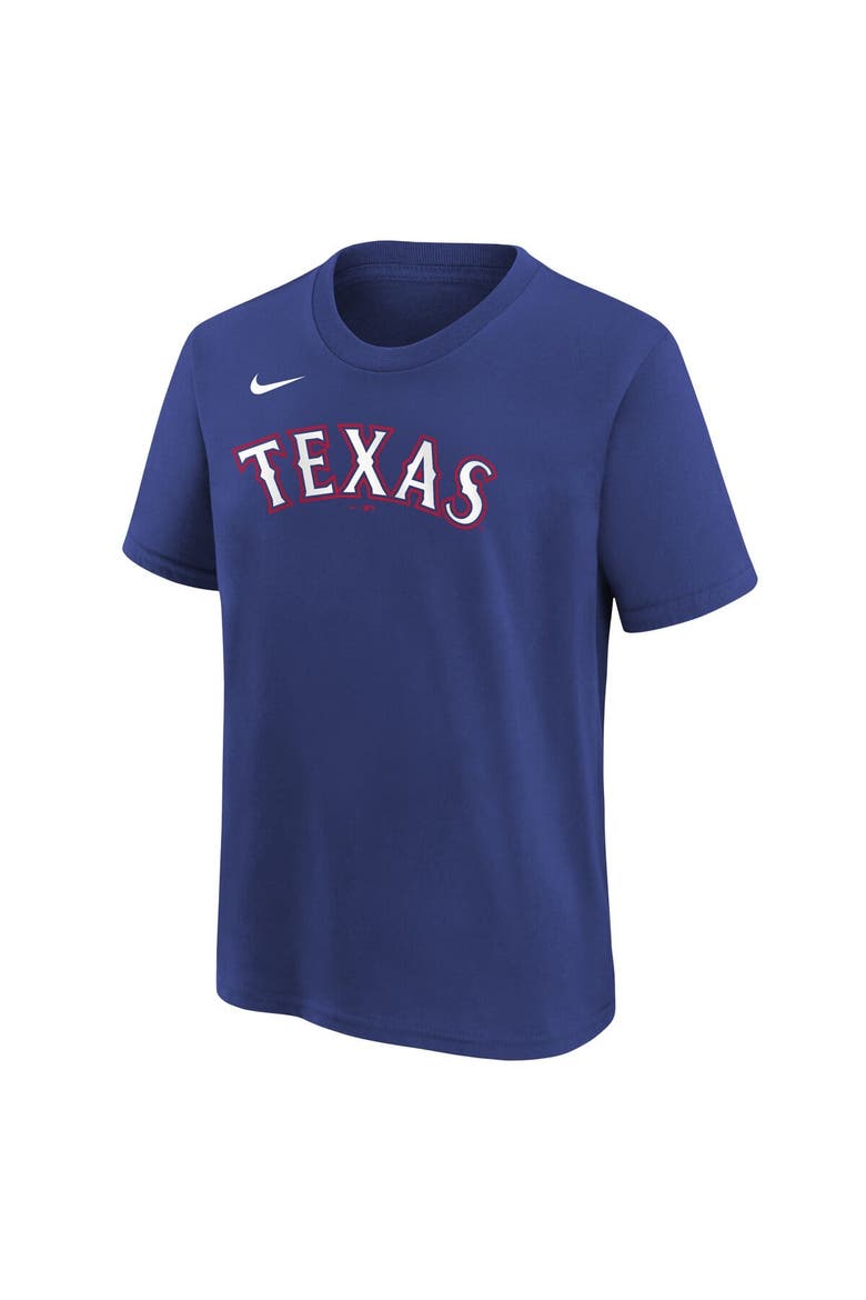 Youth Nike Corey Seager Royal Texas Rangers Name & Number T-Shirt, Alternate, color, Royal