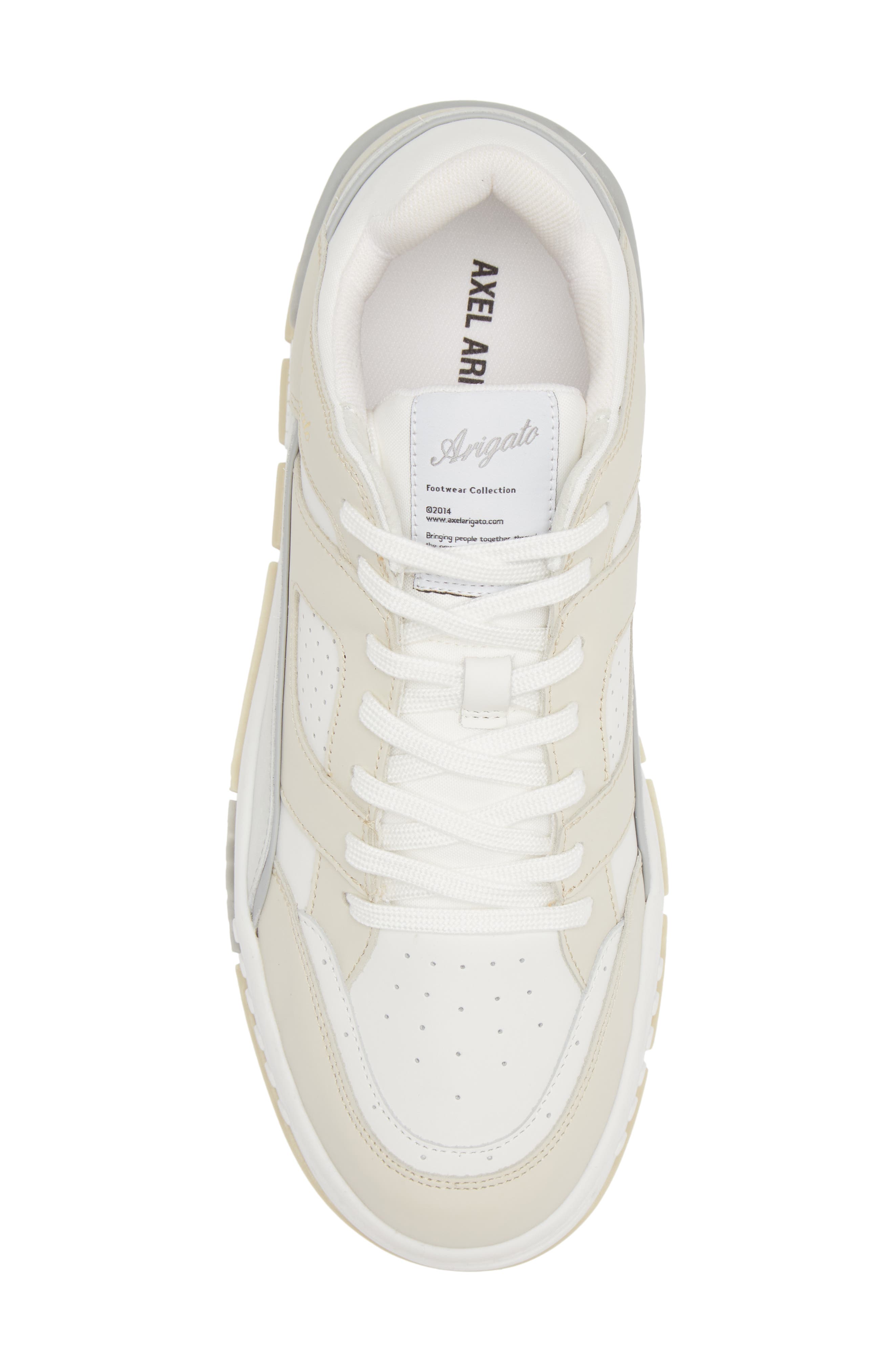 Area Low Top Sneaker, Alternate, color, CREMINO/WHITE