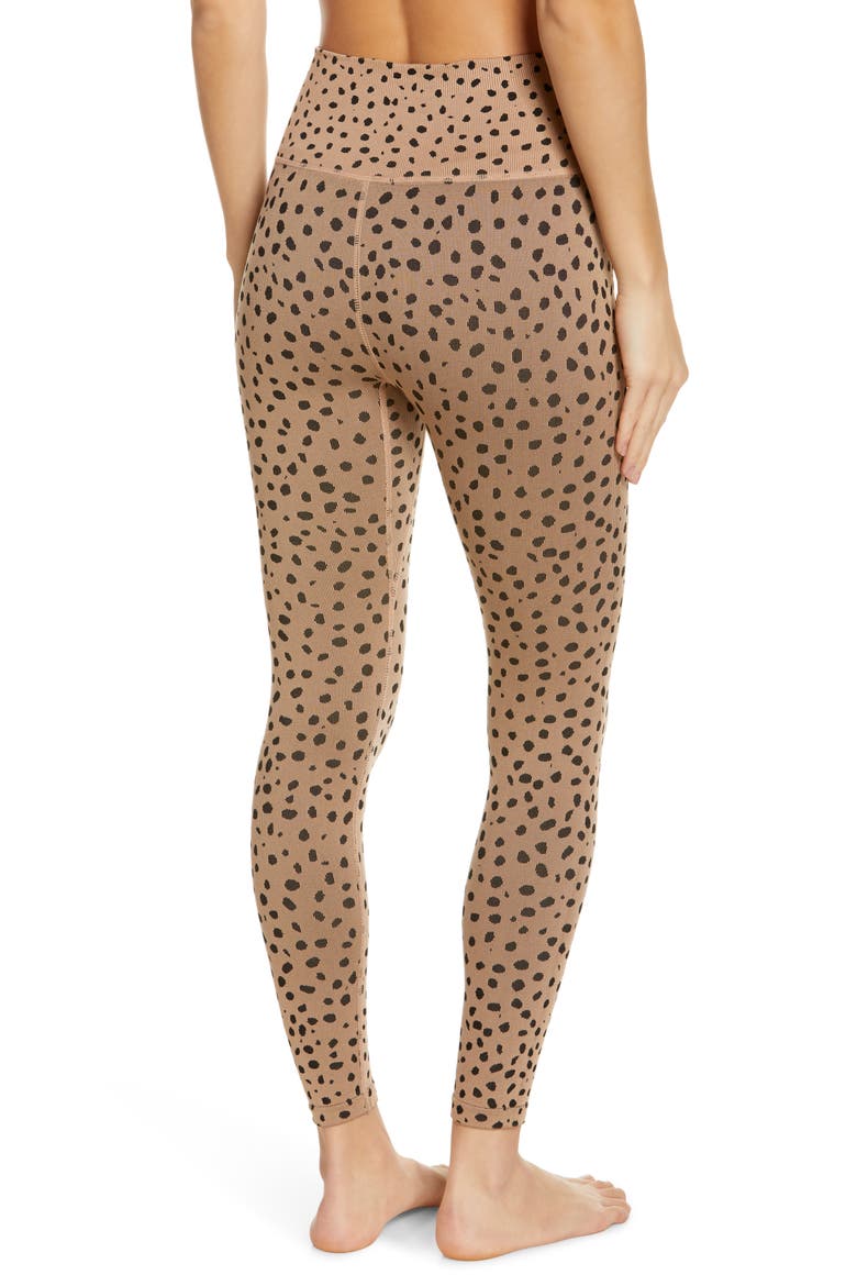 Elevate High Waist Seamless Leggings, Alternate, color, TAN NATURAL
