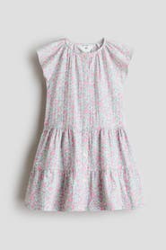 H&M Tiered Seersucker Dress